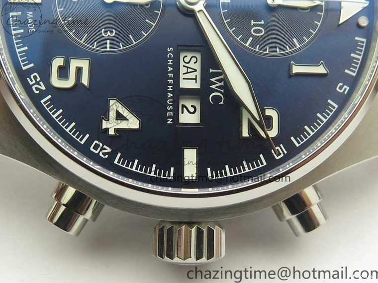 MIROTIME 0305 Pilot Chrono 377721 “Le Petit Prince” SS ZF 1:1 Best Edition on Brown Leather Strap A Snug 7180